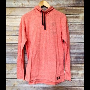 NWT! Under Armour Orange Heat Gear Hoodie